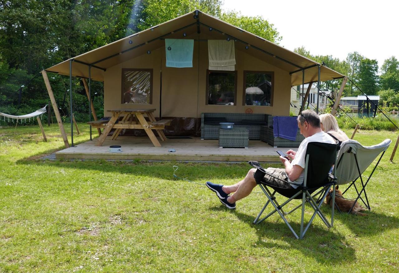 Safaritent Sarek, Wolvenspoor 10 Vledder Extérieur photo